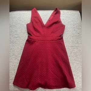 Red Dress Forever 21 Size L